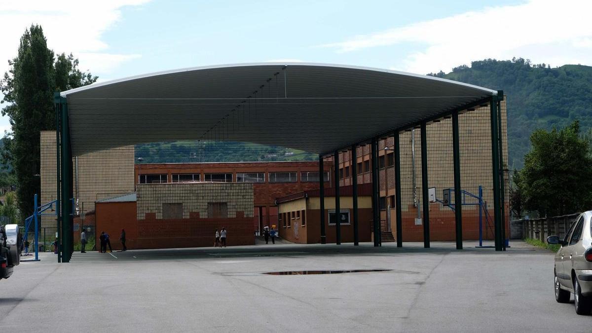 El colegio Gervasio Ramos en Langreo.