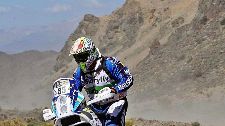 Pedro Peñate acude otra vez a la llamada del Rally Dakar