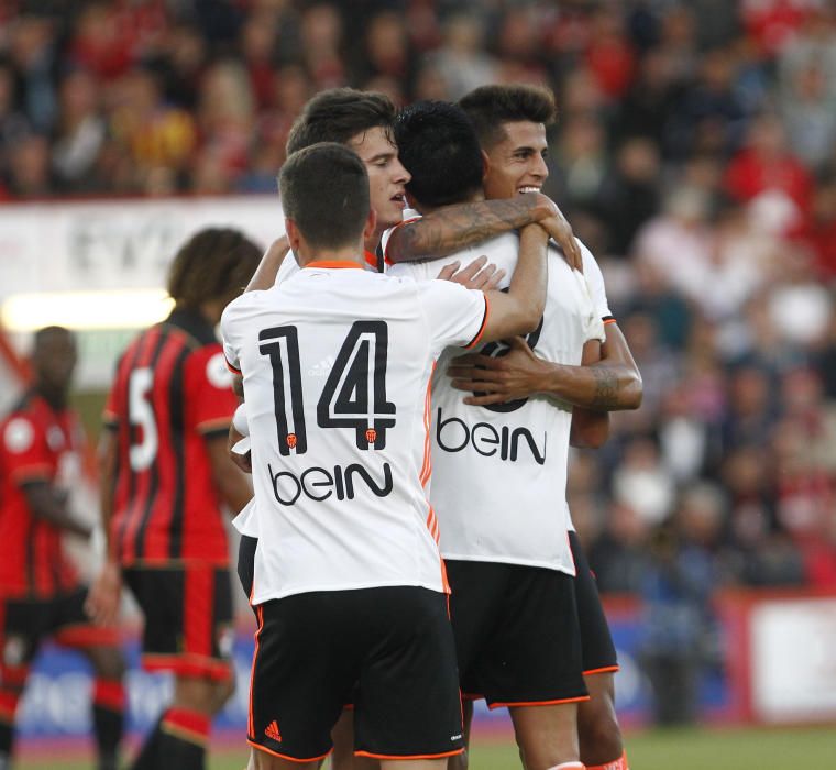 Las mejores imágenes del Bournemouth - Valencia de pretemporada