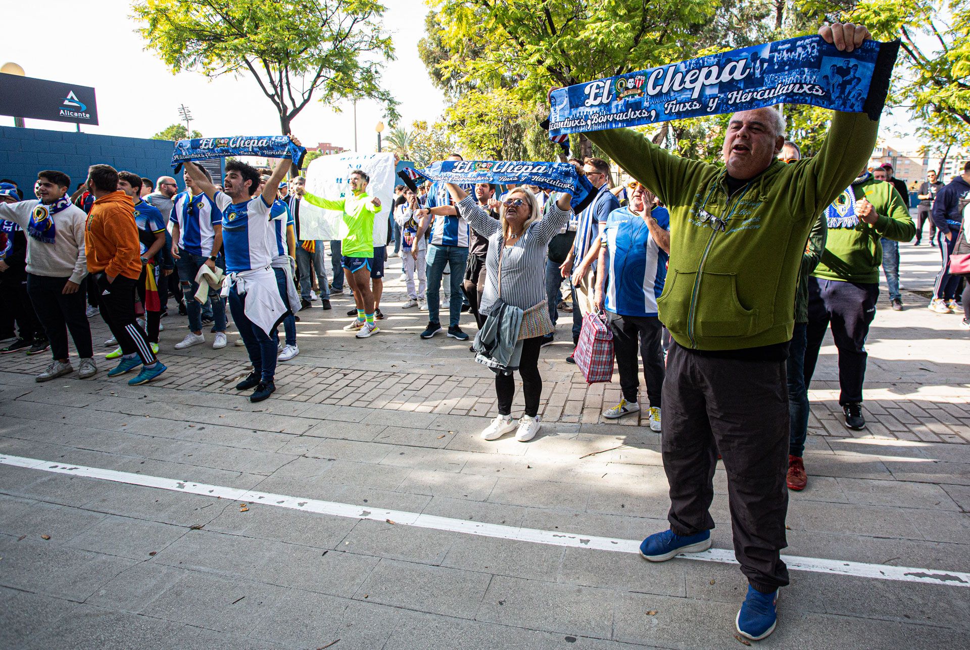 La afición del Hércules estalla tras la derrota frente al Lleida