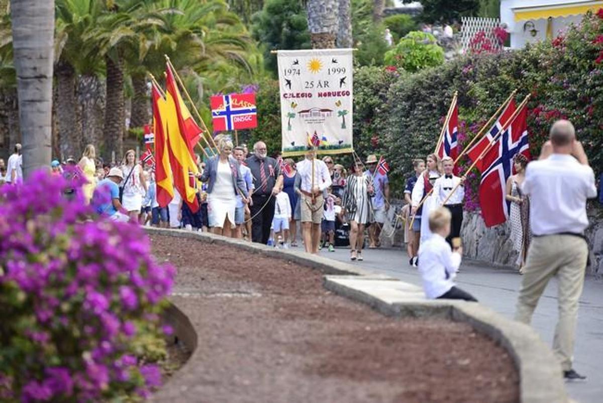 Día de Noruega en Anfi del Mar.