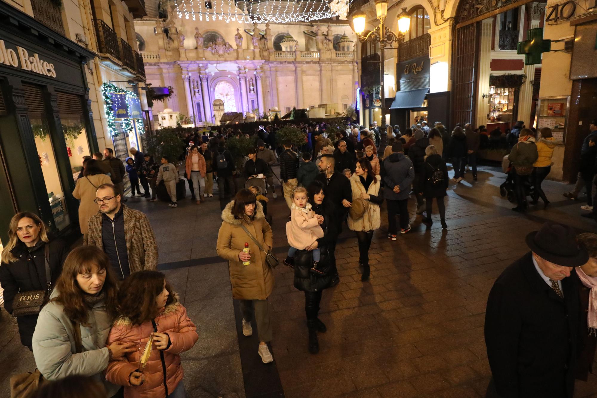 Zaragoza vive la Navidad en la calle