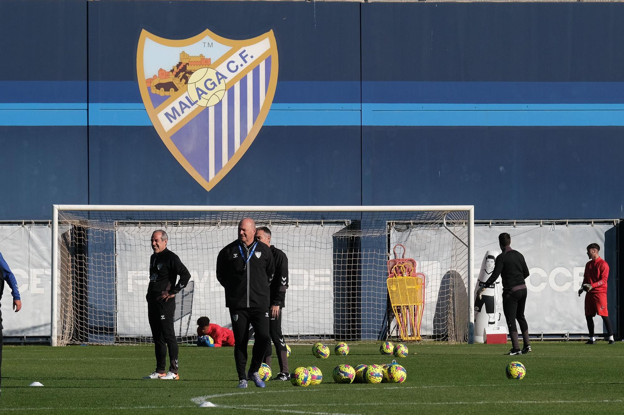 Entrenamiento del Málaga CF (22.01.23)