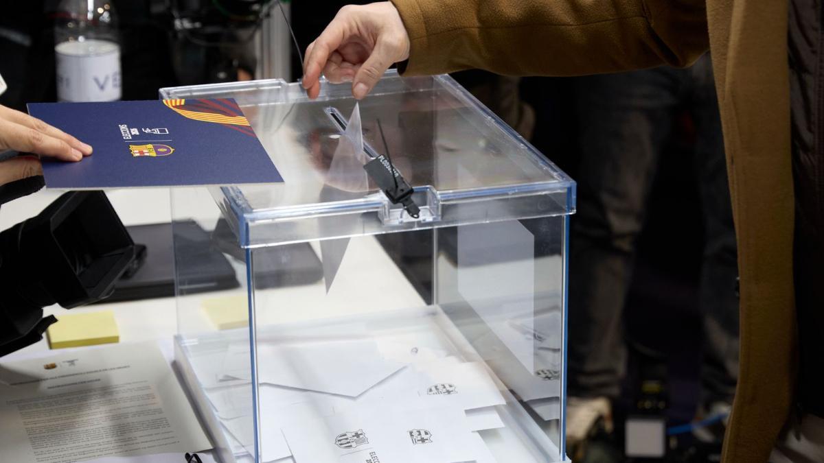 Mesas de las elecciones del Barça 2026