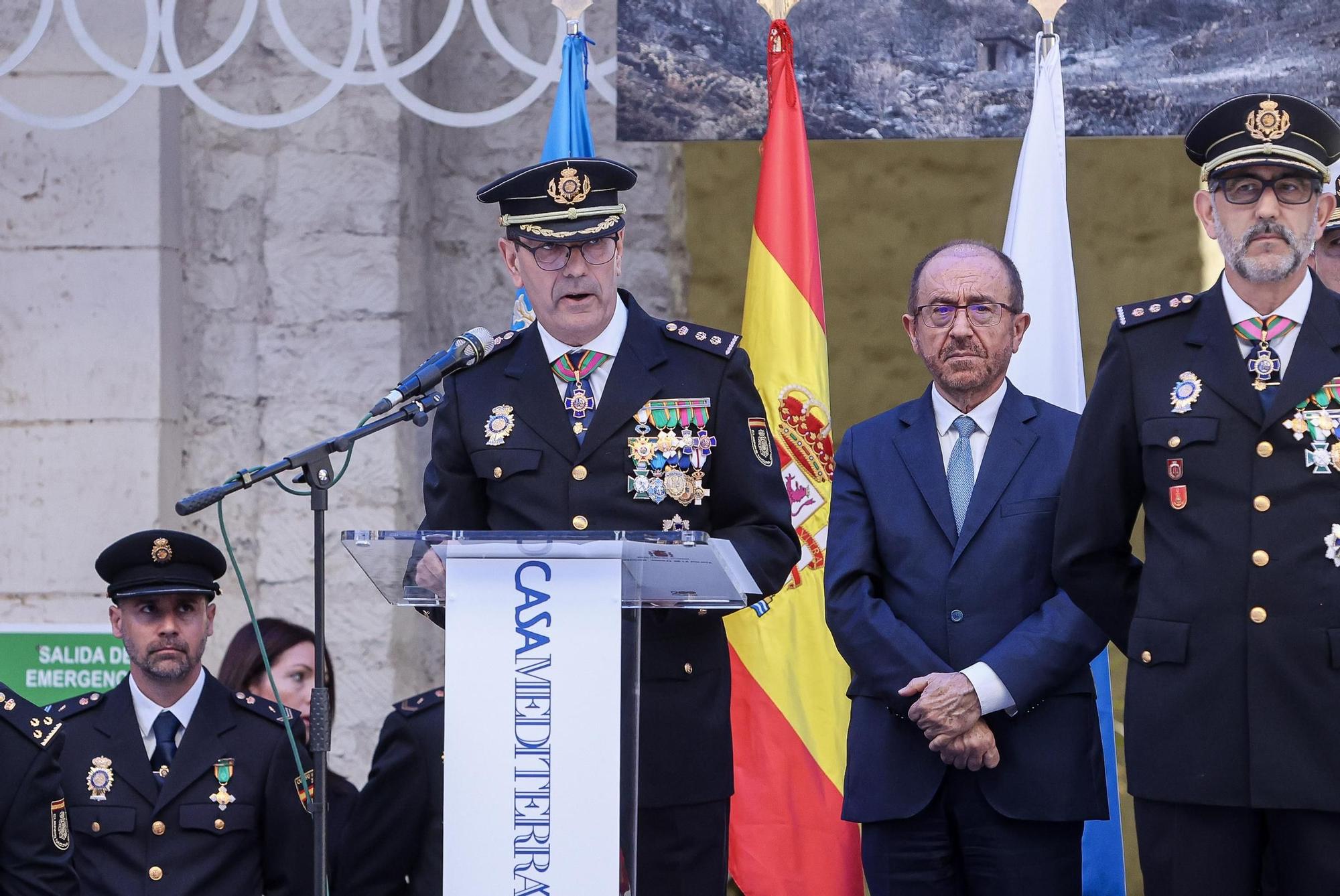 Así ha sido la conmemoración del 200 aniversario de la creción de la Policía Nacional en Casa Mediterraneo