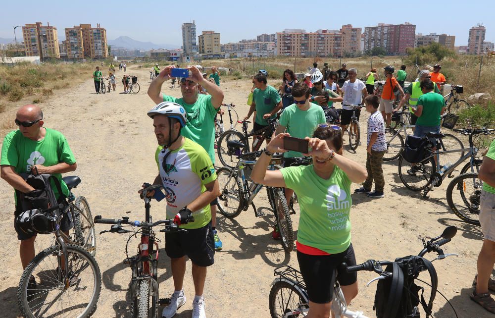 II Marcha en Bici por el Bosque Urbano en Repsol