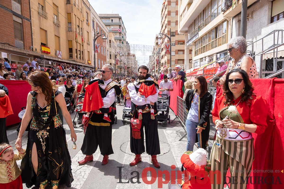 Desfile infantil del Bando Moro en las Fiestas de Caravaca