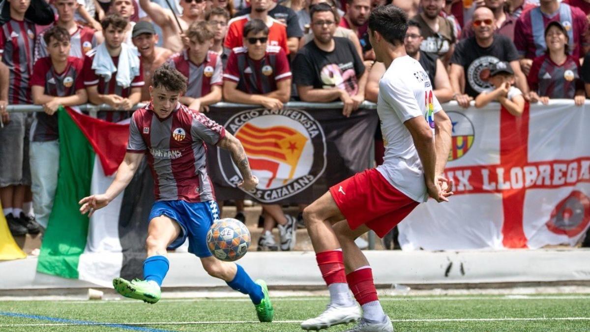 Zona del Reducte Grigrana durante la final del playoff