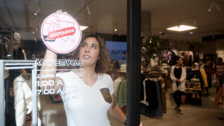 La campaña de bonos al consumo de Gijón acaba su primer período con 2,4 millones movilizados