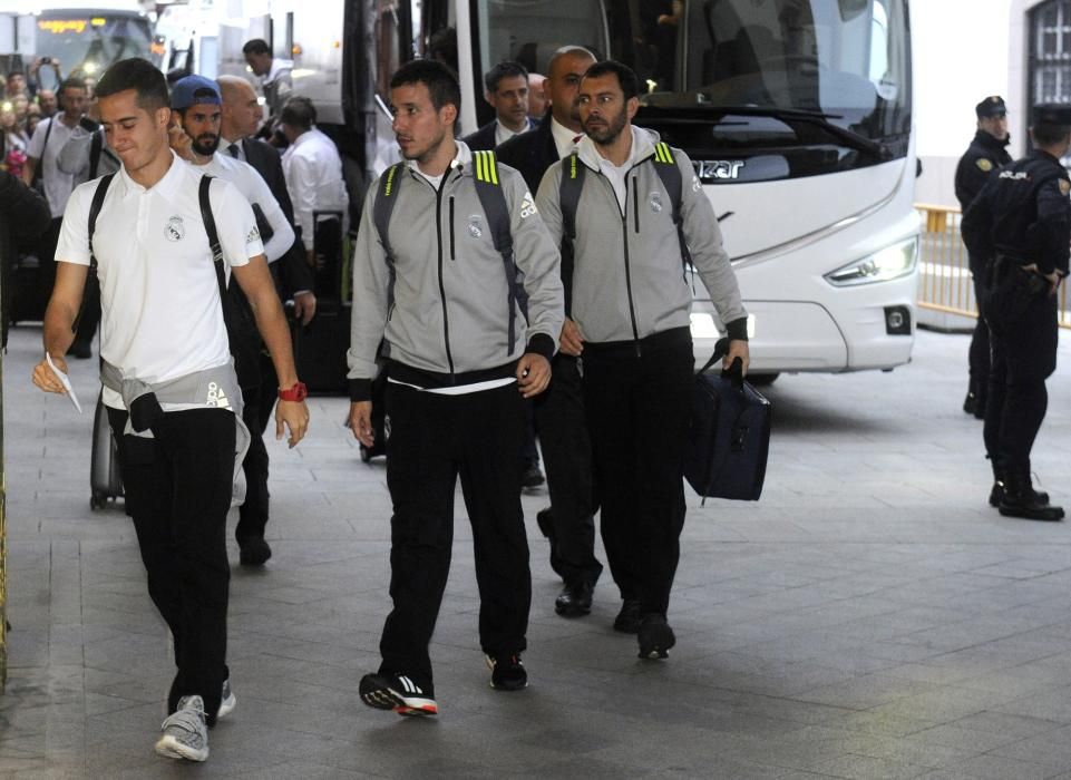 El Real Madrid ya está en A Coruña