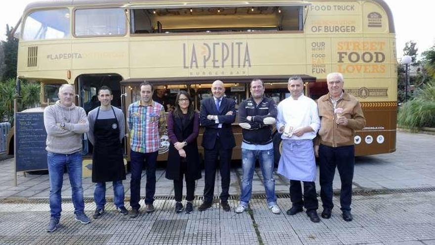 Los organizadores de Galigastro, en A Cubela.