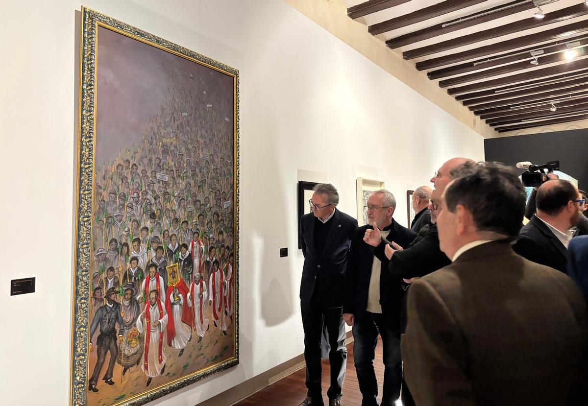 La obra pictórica de Soler Cardona combina lo religioso y lo folclórico