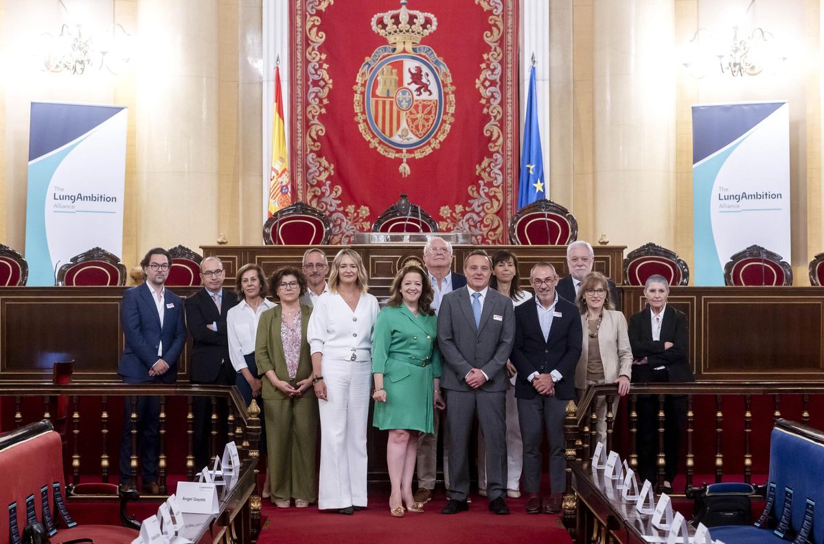 Foto institucional Lung Ambition Alliance en Senado