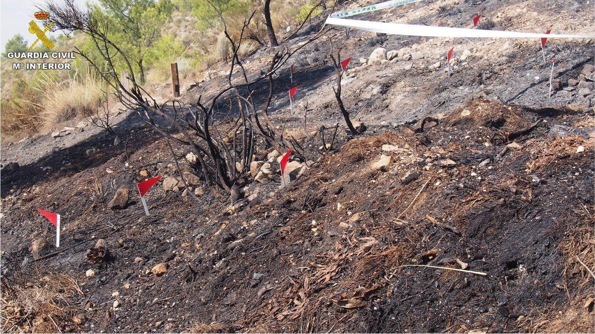 La Guardia Civil ha realizado una exhaustiva investigación para determinar el origen del fuego.