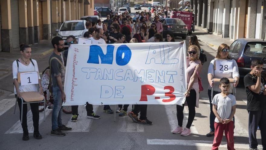 Protesta de les AMPA de les escoles, dijous de la setmana passada