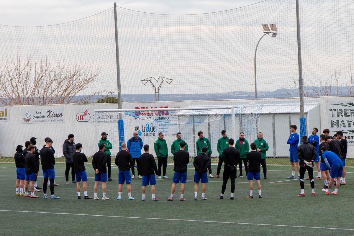 El equipo del Crevillente Deportivo está muy concienciado con lograr la victoria este sábado a las 18.30 horas