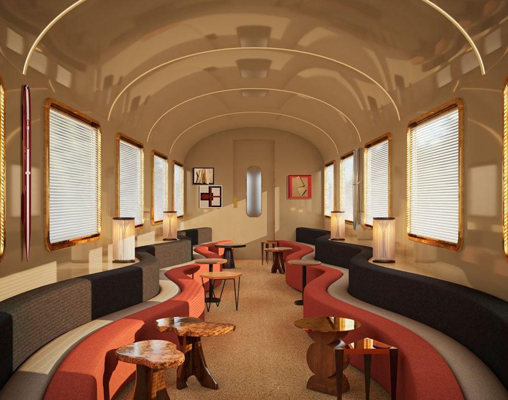 'Lounge' del Orient Express 'La Dolce Vita'.