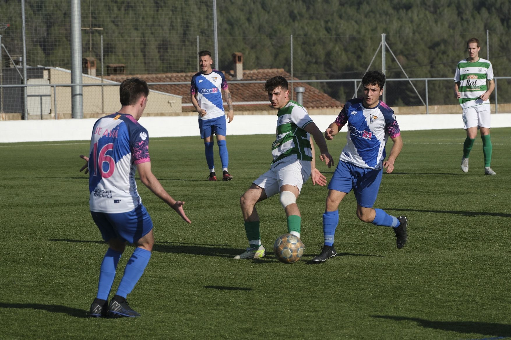 Imatges del partit Avinyó-Avià de Tercera Catalana de futbol masculí