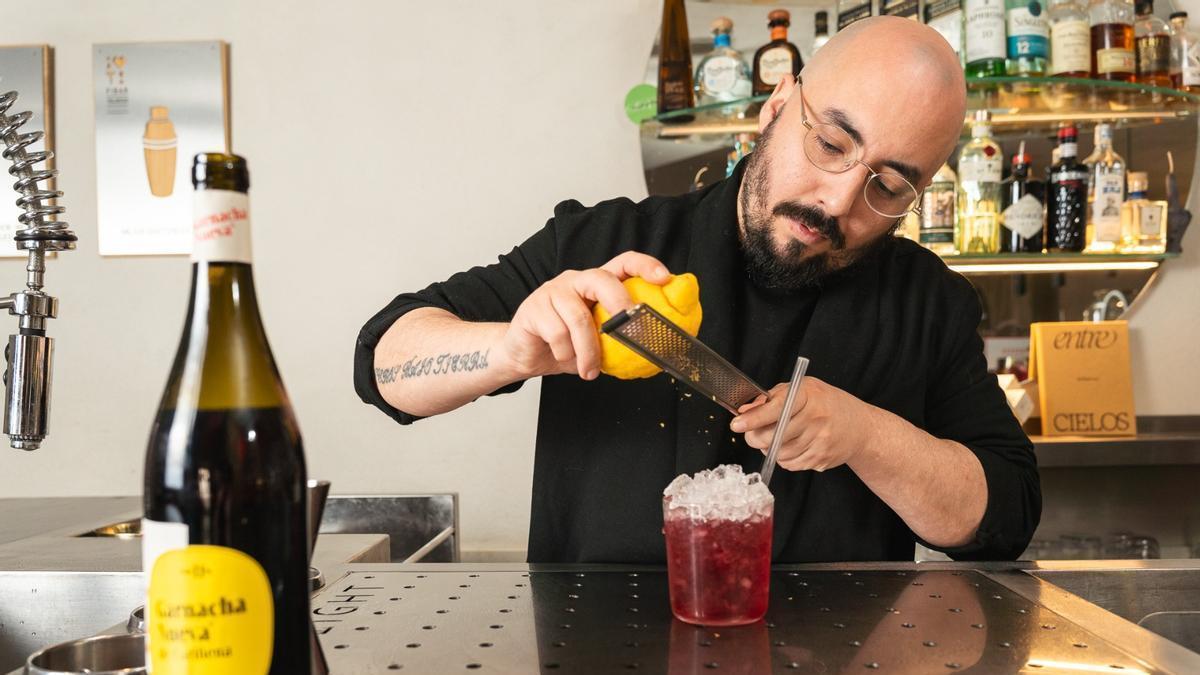 Elaboración de Cariñena Spritz Lychee.