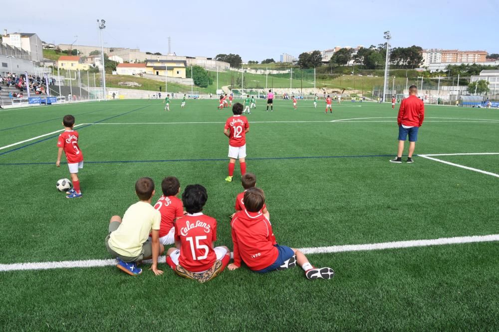 Inauguración de los campos de fútbol de Visma