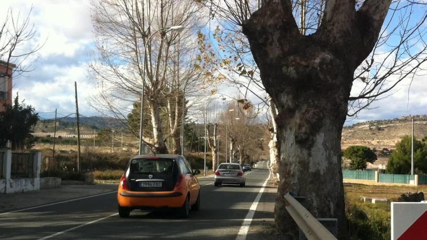 La arboleda entre El Niño y Los Baños desaparecerá en unos días.