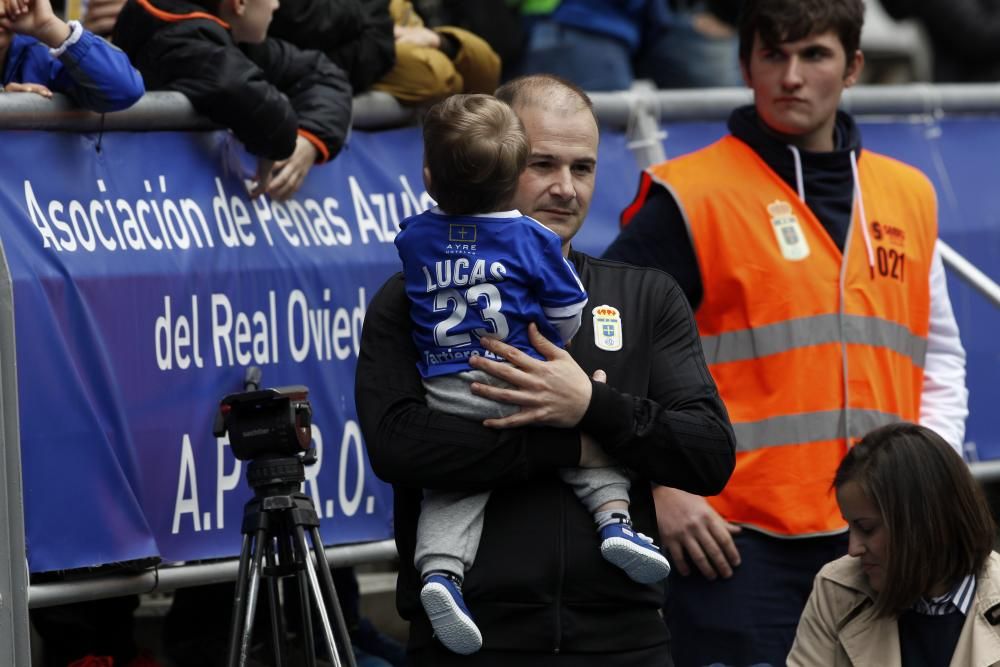 El partido del Oviedo, en imágenes