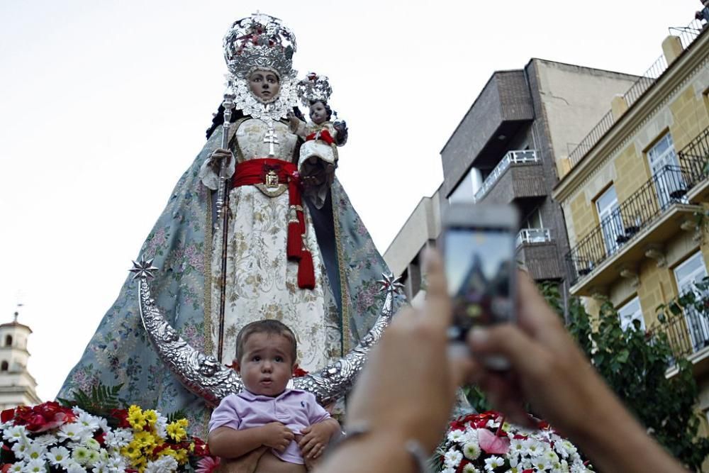 Bajada de la Virgen de la Fuensanta a Murcia