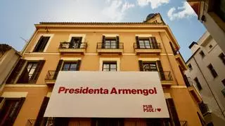 El PSIB apuesta por la ‘marca Armengol’ con una campaña presidencialista