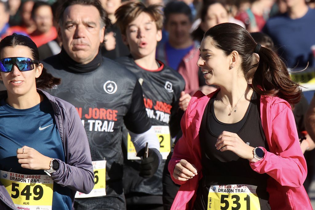 Las imágenes de la San Jorge Dragon Trail en La Alcayna