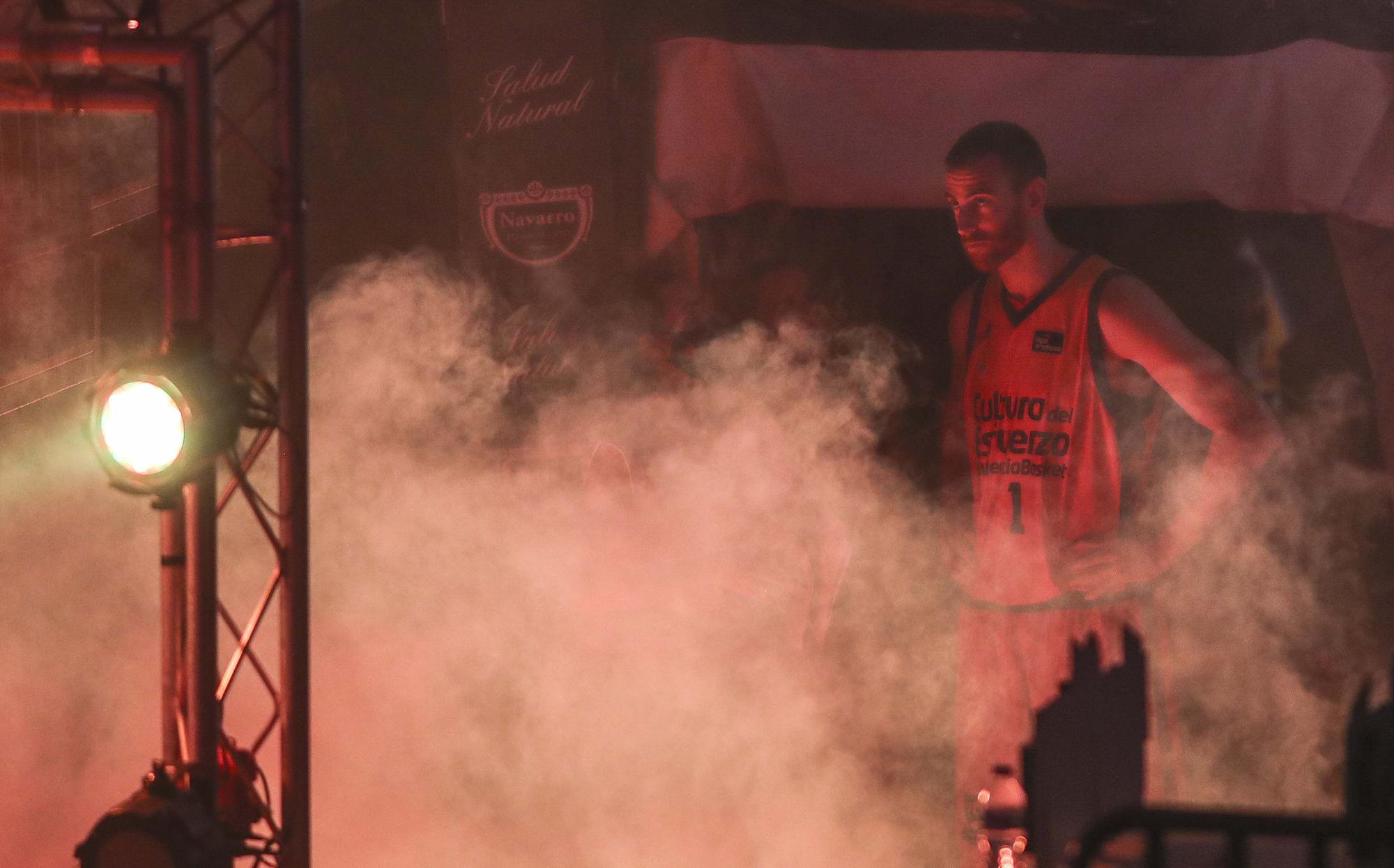 La espectacular presentación del Valencia Basket