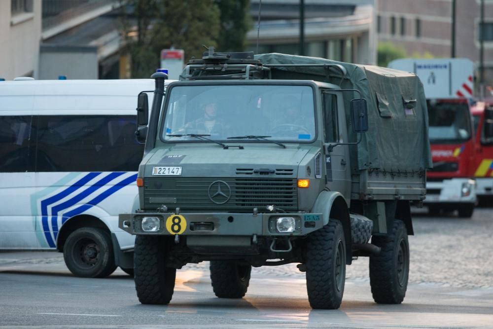 Explosión en la estación central de Bruselas