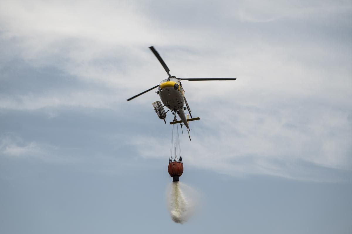 Fotogalería | Así ha sido el incendio forestal en Garrovillas de Alconetar