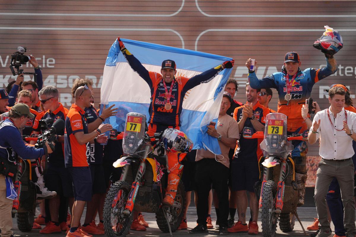 La última etapa del Rally Dakar 2026.