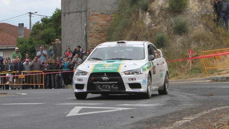 Un participante del Rallye de Ourense del pasado curso. // Iñaki Osorio