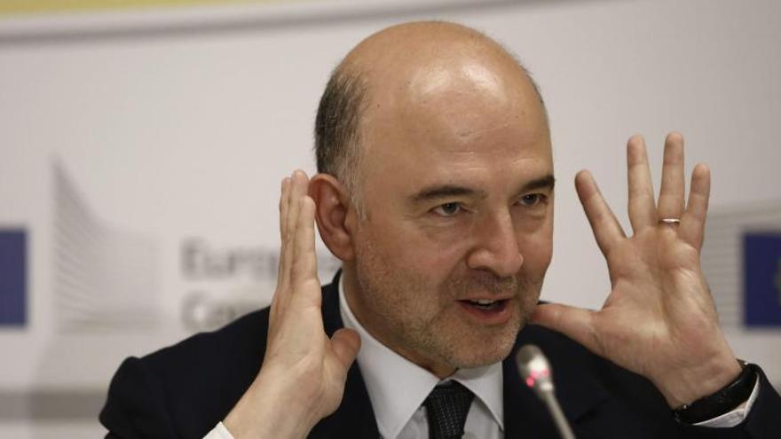El comisario de Asuntos Económicos de la CE, Pierre Moscovici.