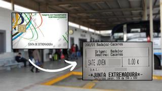 Así puedes conseguir la tarjeta SATE para viajar gratis en Extremadura