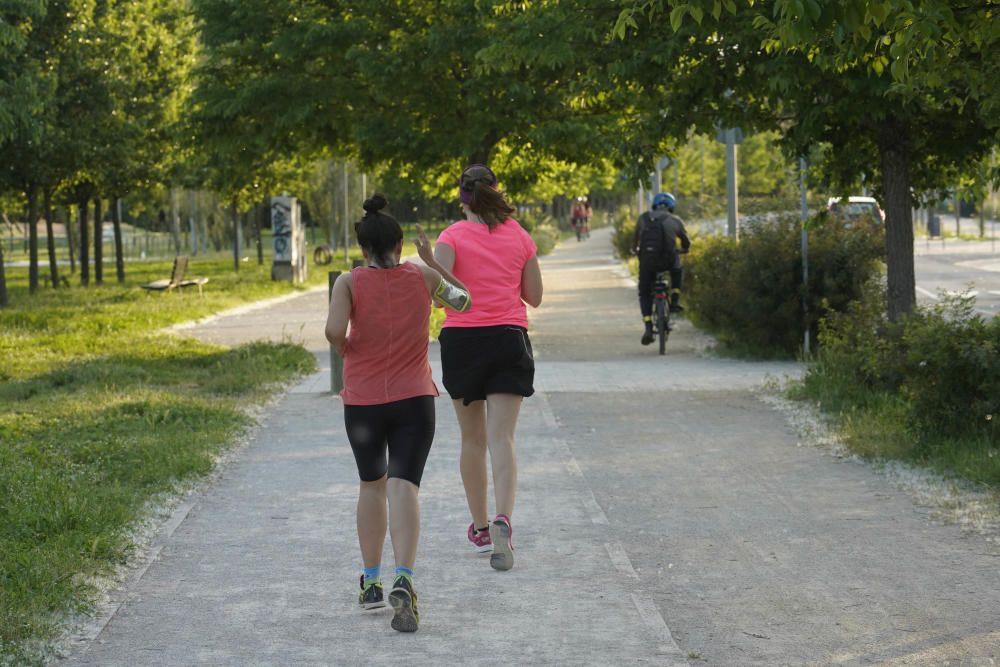 Girona es desconfina del coronavirus.