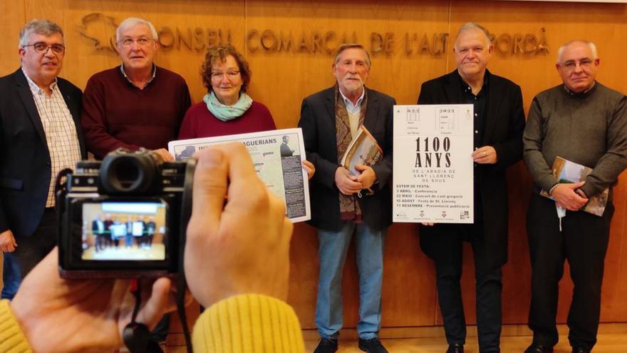 L’abadia de Sant Llorenç del Mont celebra 1.100 anys