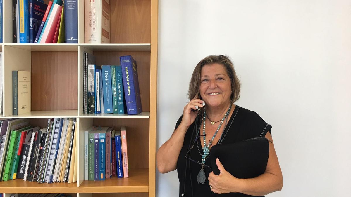 María José Lozano, psicóloga y Gerente de Salud Mental del Servicio Murciano de Salud.