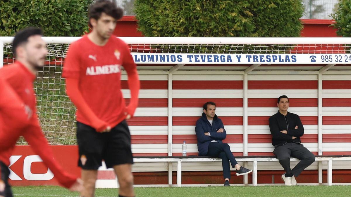 FOTOS: José Riestra ya lidera desde Mareo el proyecto del Sporting