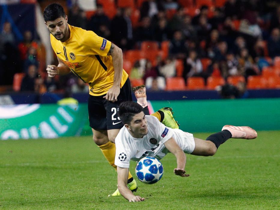 Valencia CF - Young Boys, en imágenes