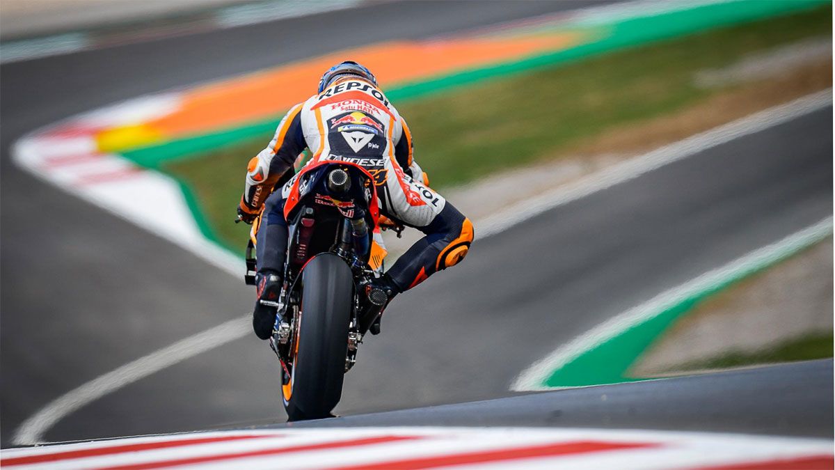 Pol Espargaró, durante el GP de Jerez