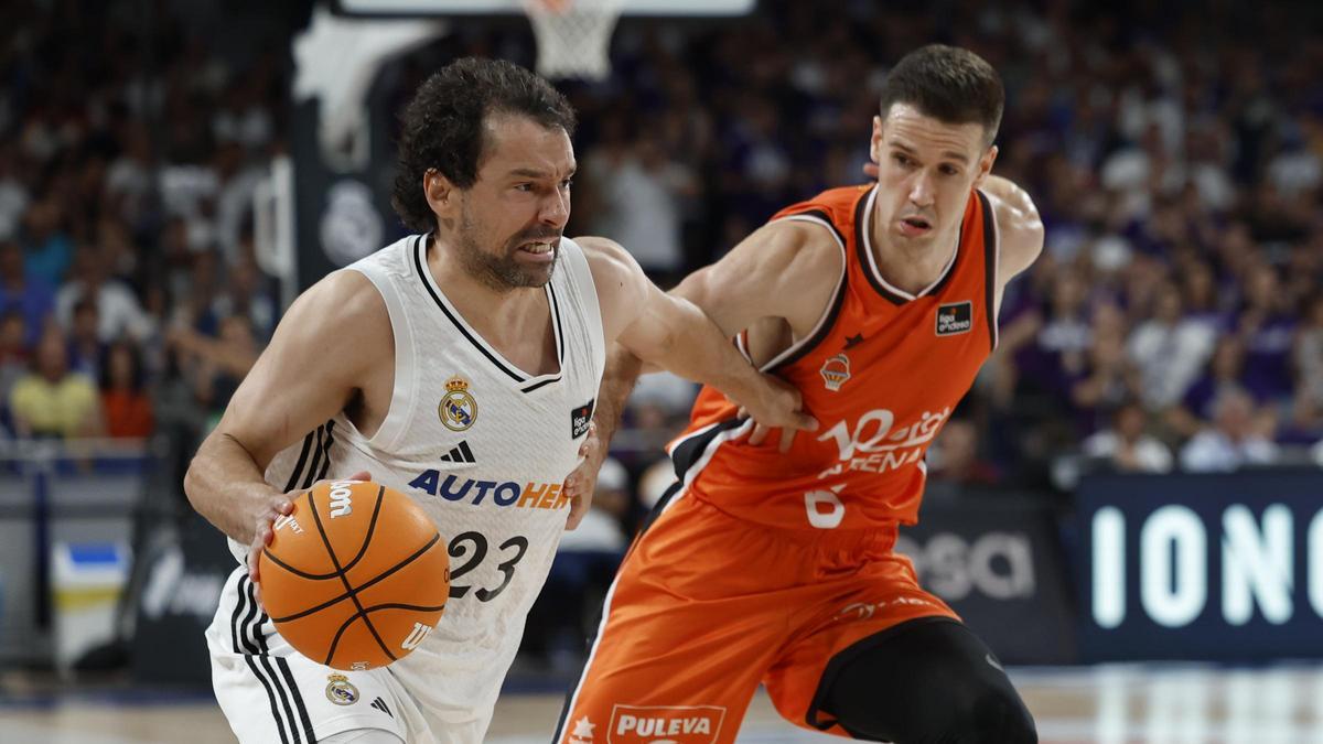 Real Madrid y Valencia.