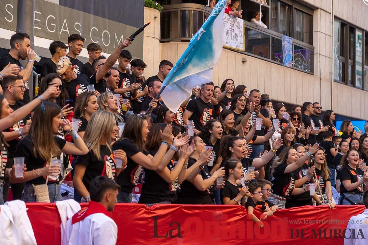 Gran desfile en Caravaca (bando Caballos del Vino)