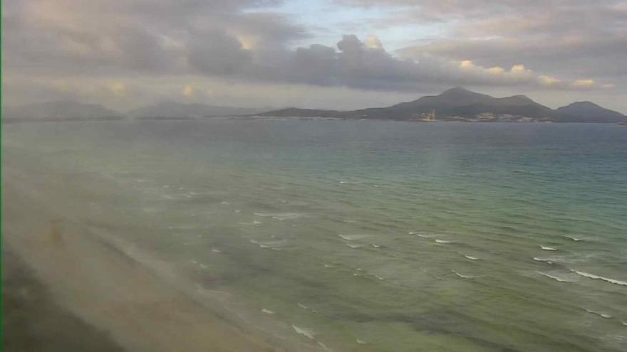 An der Playa de Muro braut sich was zusammen.