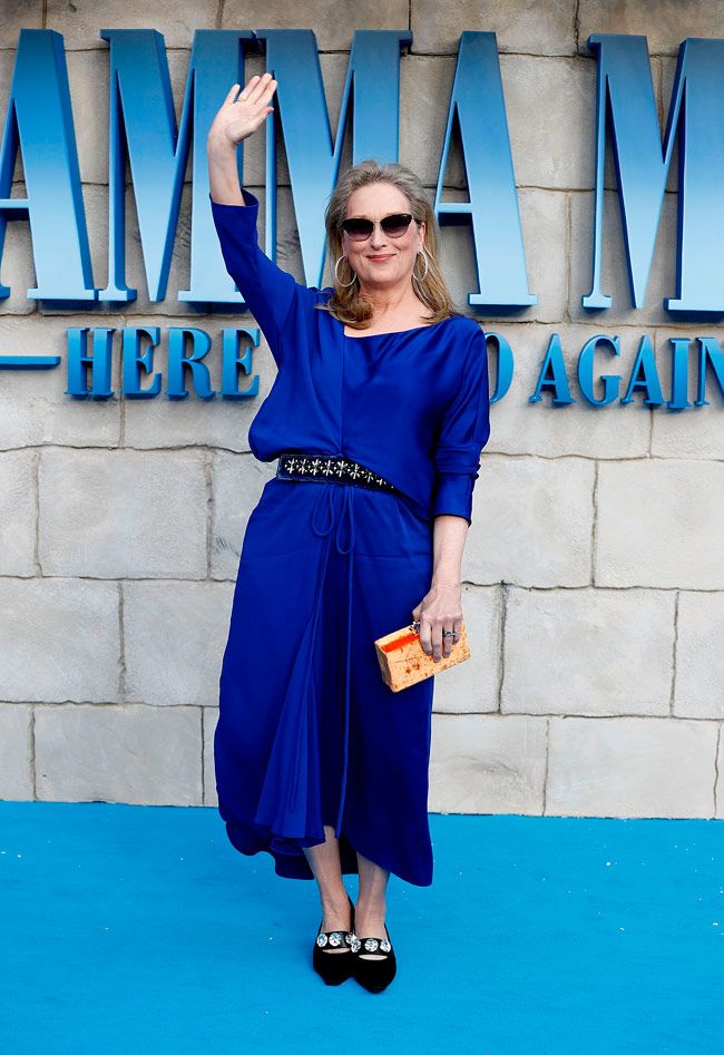 Estreno de 'Mamma mia 2' en Londres: Meryl Streep