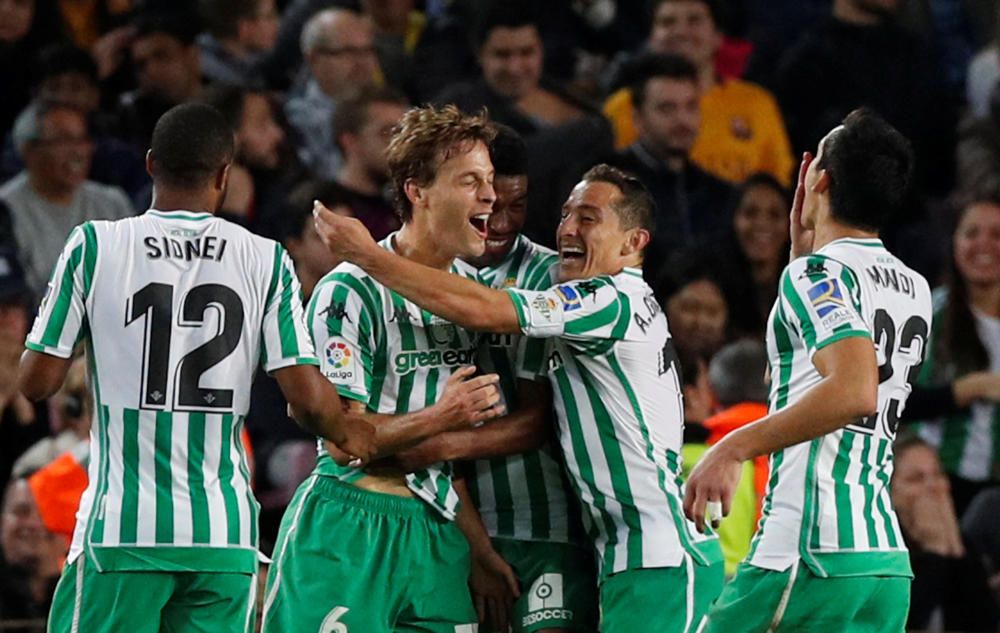 Les imatges del Barça - Betis