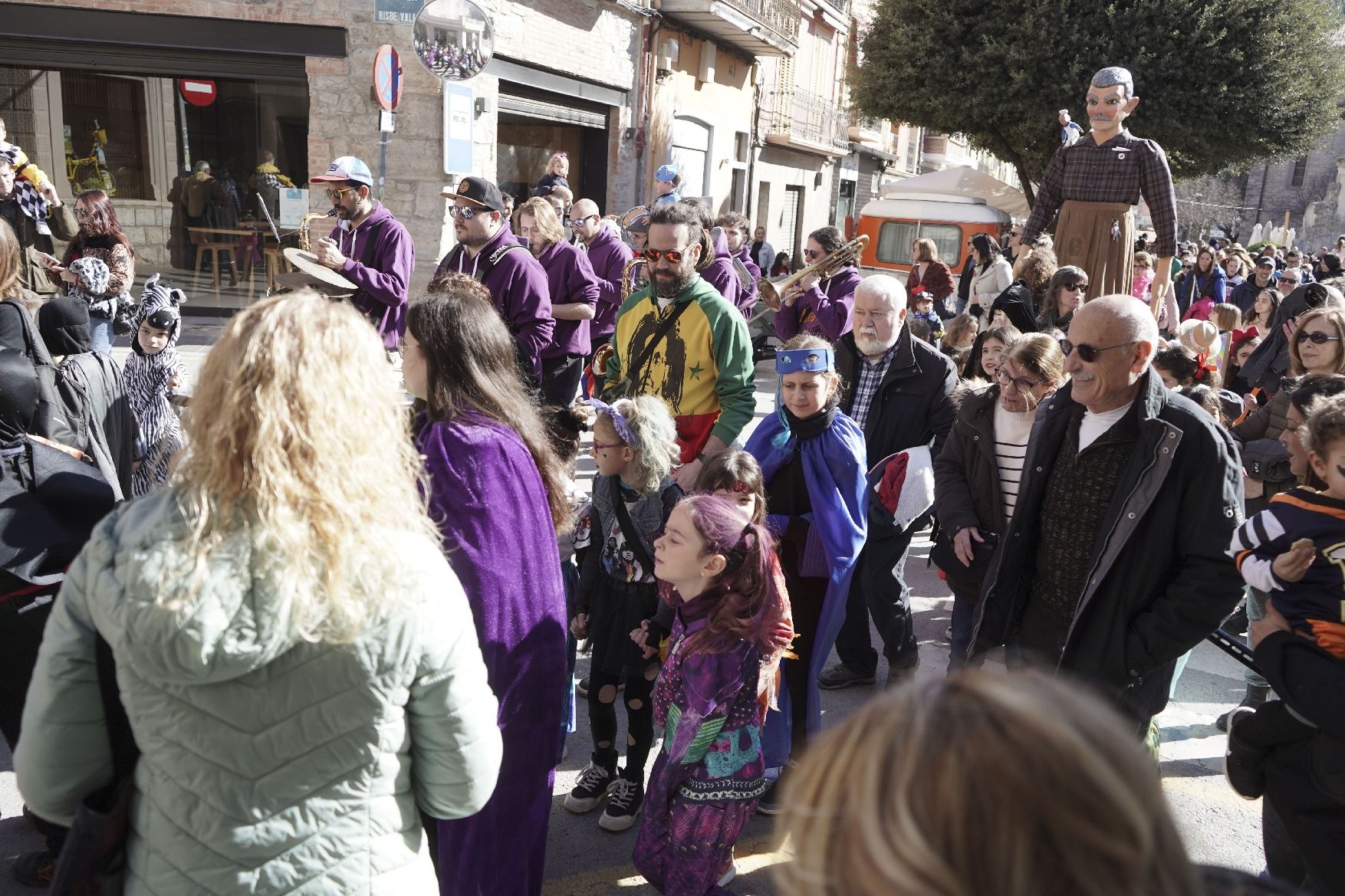 El Carnaval infantil de Sallent, en imatges