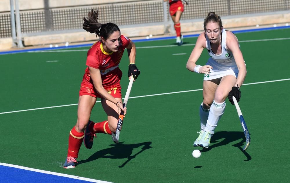 Selección española femenina de hockey en Murcia