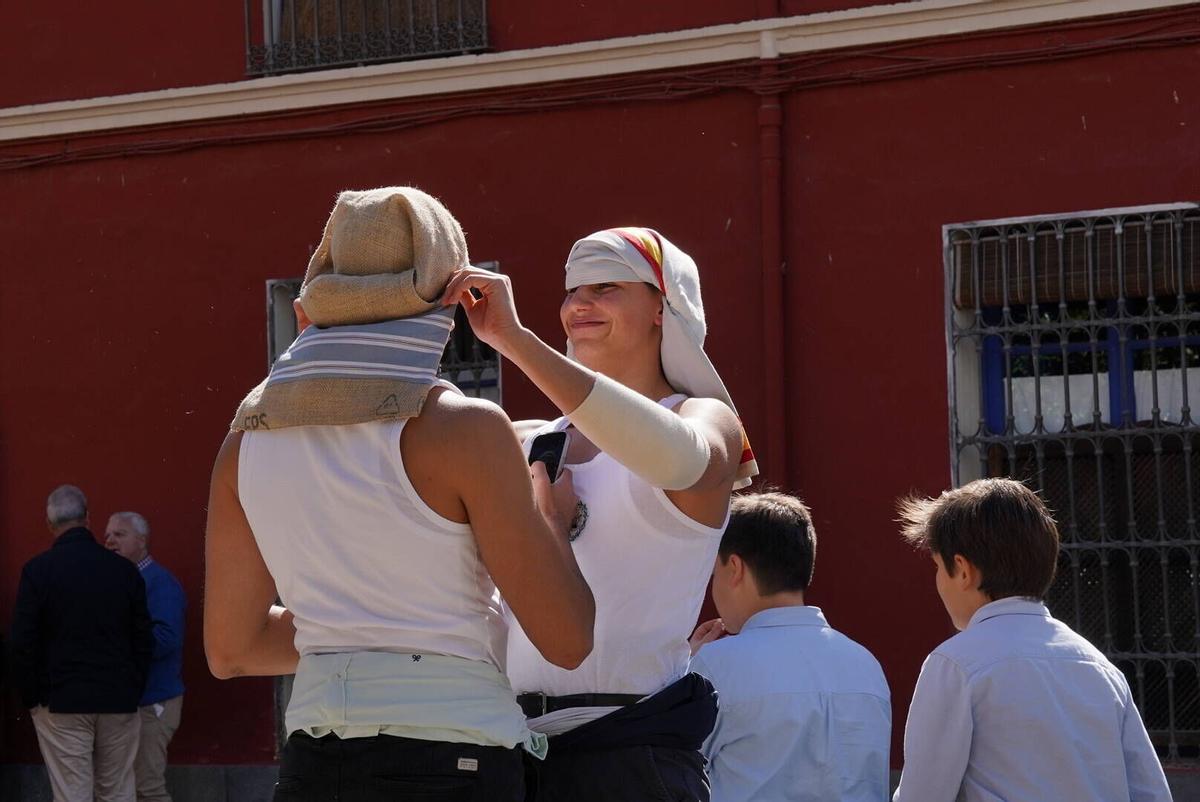 Devoción en San Francisco en el Domingo de Ramos